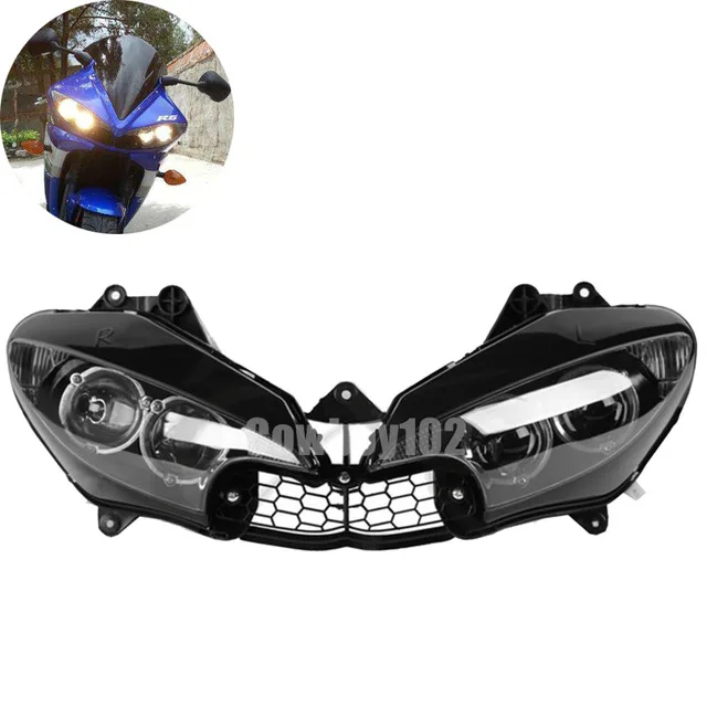Motorcycle Racing Headlight Front Headlamp Head Light Assembly For