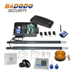 Kit de motorisation télescopique pour moteur à porte pivotante 12v dc, 220v ac, support de porte à double feuille, batterie de secours, énergie solaire y ► Photo 1/3