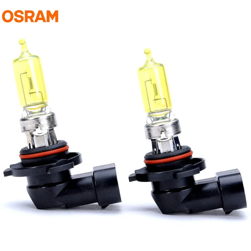 OSRAM 9005 HB3 12 в 60 Вт 2600K 9005FBR P20d противотуманный выключатель серии 200% желтый светильник 60% более яркие автомобильные галогенные лампы OEM лампы пара