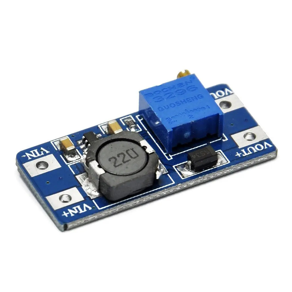 

MT3608 DC-DC Step Up Power Apply Module Booster Power Module 2A for Arduino