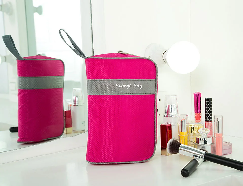 Makeup Usb Data Travel Electronic Accessories Cable Organizer Bag Large Travel Bag Organizer Electronic Multi-Functional (11)