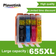 Plavetink Compatible Ink Cartridge Replacement For HP 655 XL For HP 655 Deskjet 6625 6525 3525 5525 4615 4625 4525 Printer Ink