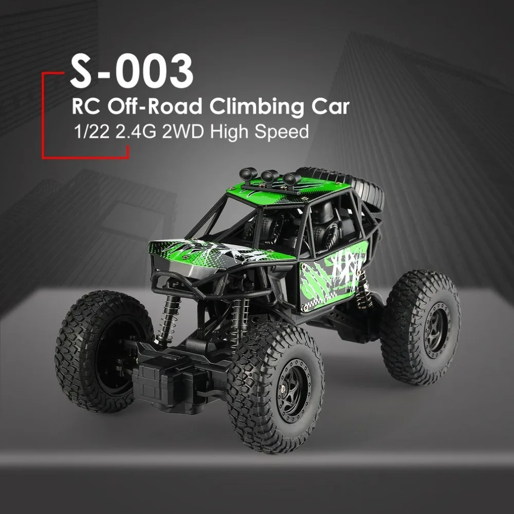 S 003 1/22 2 4G 2CH 2WD высокоскоростной пульт дистанционного управления RC внедорожный