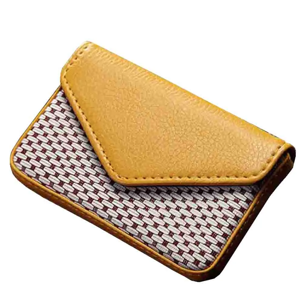 

Fashion Business Card Holder Men's Exquisite Magnetic Attractive Card Case Box Mini Wallet Male Credit Card Holder Bolsas #L5