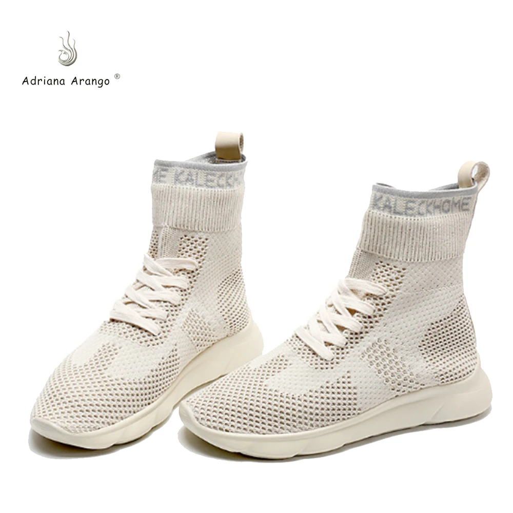 

Adriana Women Flats Shoes Sneaker for Women Fashion Comfortable Socks Shoes New Female Footwear Casual Shoes