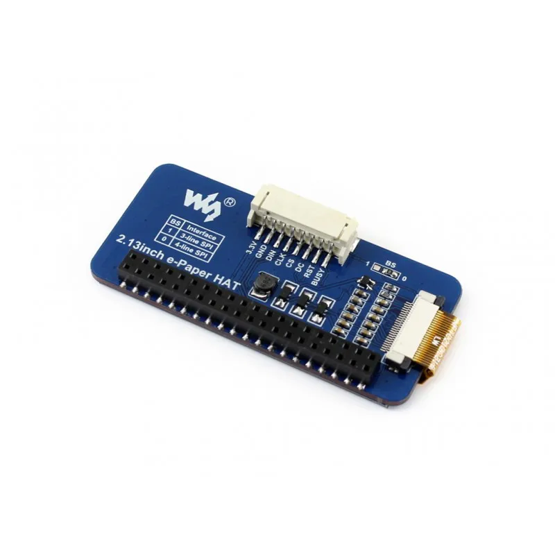 2 13 дюймовый E Ink дисплей шляпа SPI интерфейс совместим со Raspberry Pi 3 Model B +/Zero