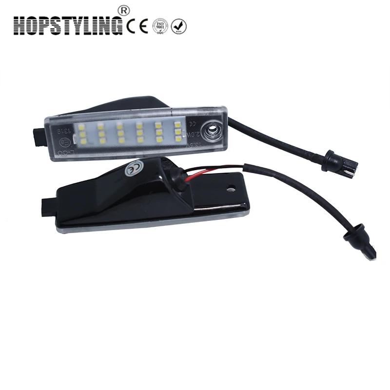 Hopstyling 2pcs 18SMD светодиодный светильник номерного знака для Lexus RX300 98~ 03 Toyota Land Cruiser 200 Rav4 Highlander Scion XB