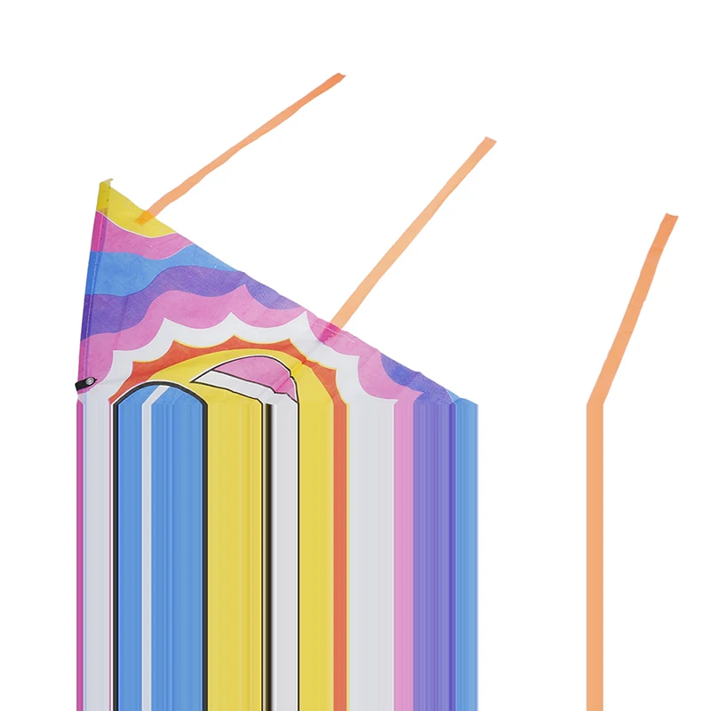 

Random 1Pc Cartoon Kite Foldable Outdoor Flying Surf Kite Children Kids Sport Toys Without Control Bar And Line