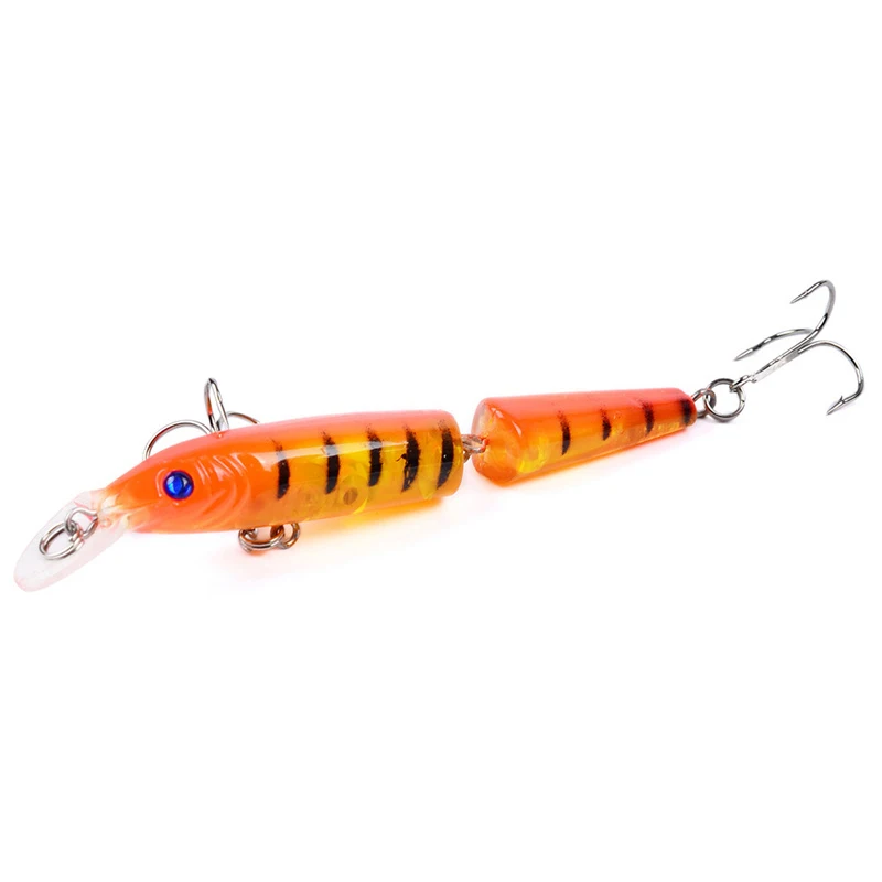 Yuewins طعوم صيد سمك البلمة 9g 10.5 سنتيمتر متعدد المقاطع صوتها Crankbait البحر باس الصلب الطعم بايك Jerkbait Pesca الكارب الصيد TP6
