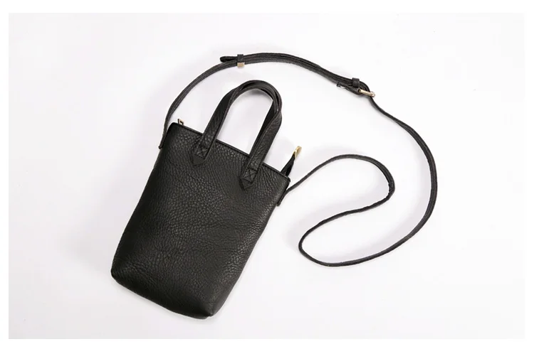 Пояса из натуральной кожи женские маленькие сумки мягкий кошелек коровьей Винтажная сумочка Простые Модные женские курьерские