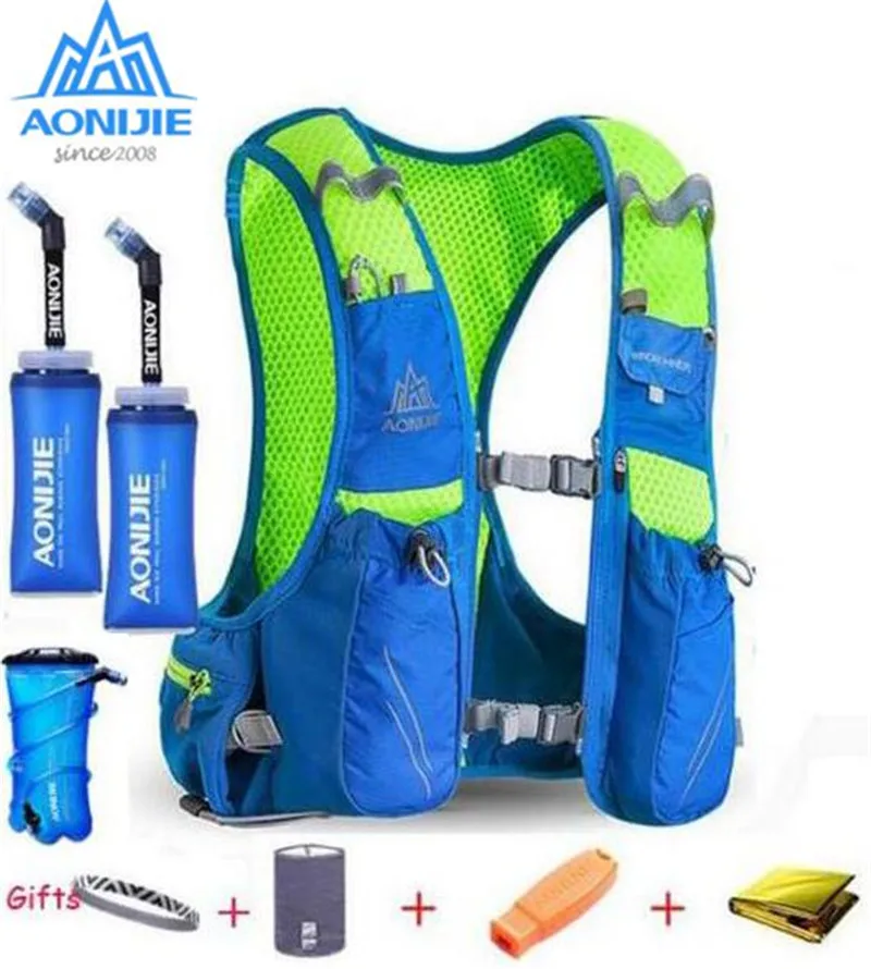 AONIJIE Men Women Outdoor Sport Bag 10L Marathon Running Cycling Backpack Hiking Fishing Vest Bag Hydration 2L Water Bag AONIJIE Men Women Outdoor Sport Bag 10L Marathon Running Cycling Backpack Hiking Fishing Vest Bag Hydration 2L Water Bag