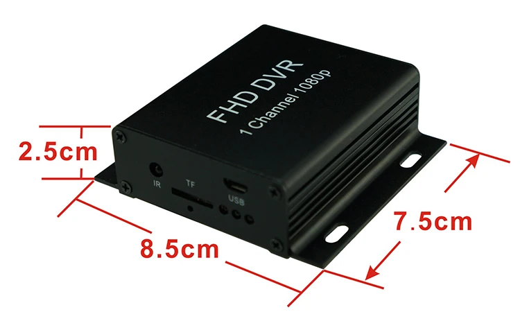 New 9V-30V power input Bus car support 128GB SD Memory 1CH SD Mobile DVR kit