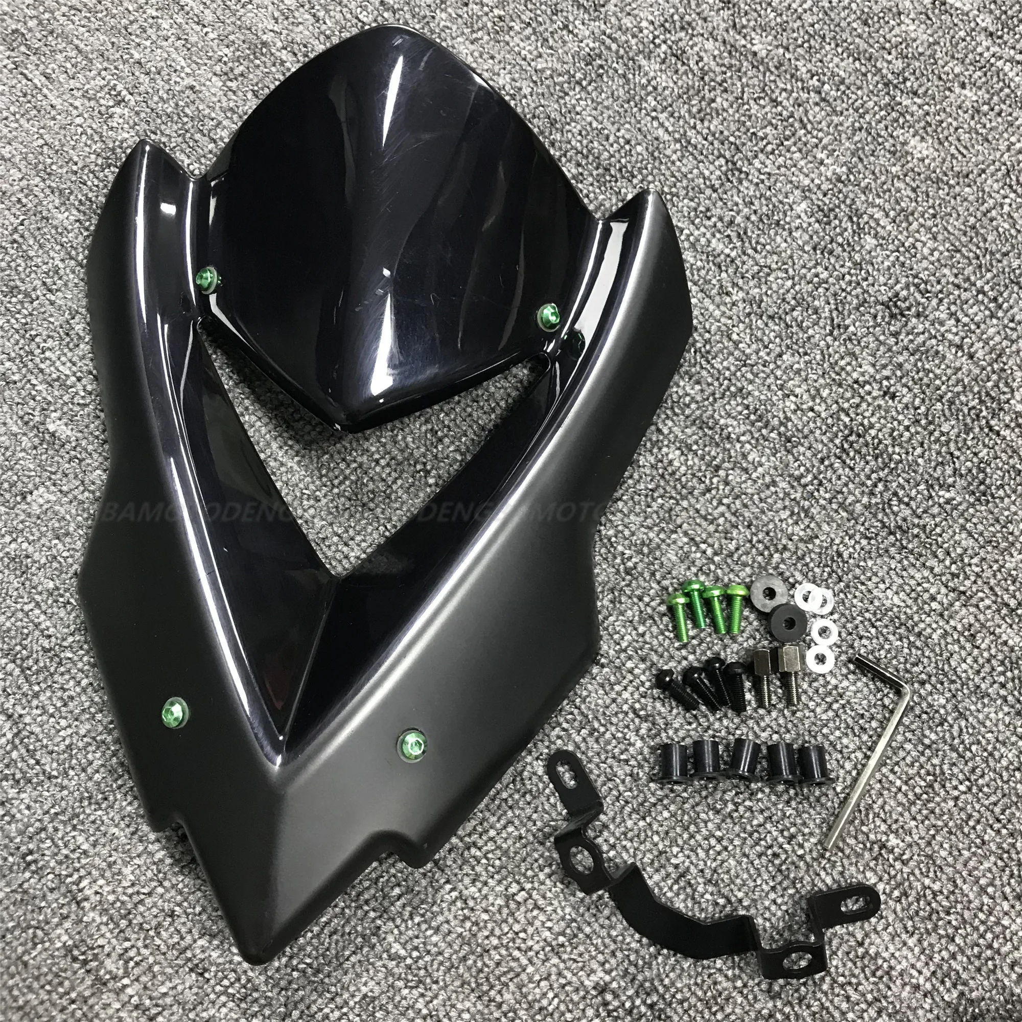 Ветровое стекло для мотоцикла с двойными пузырьками и опорой Kawasaki Z1000 z1000 2014 2015 2016