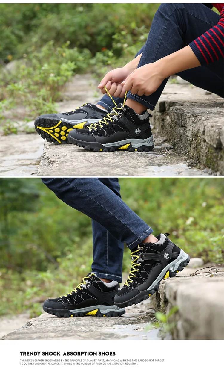 New Typical Style Men Hiking Shoes High-Cut Sport Shoes Outdoor Jogging Athletic Shoes Comfortable Sneakers Free Shipping 39-45