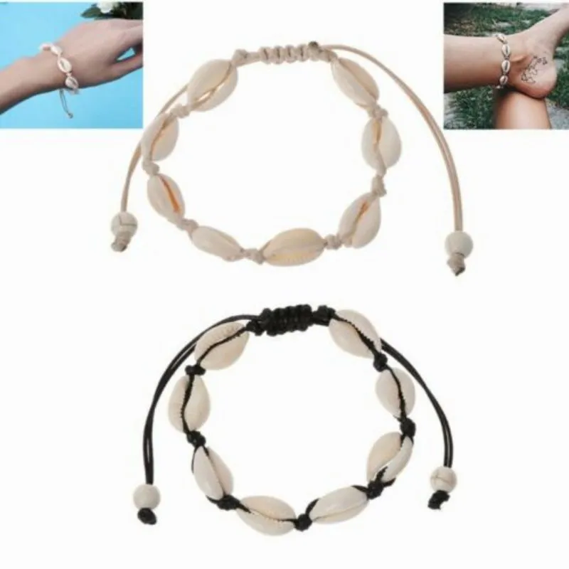 1PC Women Sea Shell Bracelet Summer Beach Jewelry Ankle Bracelets Foot Chain | Украшения и аксессуары