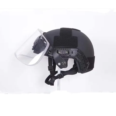 Aramid à Prova de Balas Negócio para o Exército dos Eua com Tático Capacete Viseira Escudo Conjunto Wosport Rápido Universal Homem Balístico Nii Nível Iii 3a