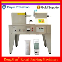 Трубка концевое уплотнение машина ультразвуковая машина для запечатывания тюбиков полу авто импульсная Зубная паста Крем уплотнитель для трубы устройства с кодировщиком данных