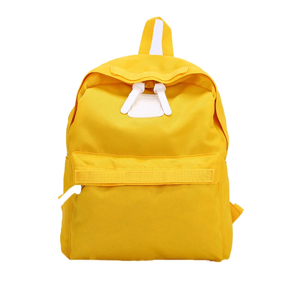 Children Backpack Kids School Bags For Boys Girls In Kindergarten Canvas Small Backpacks Student School Bag Travel Backpack Bag - Цвет: YE