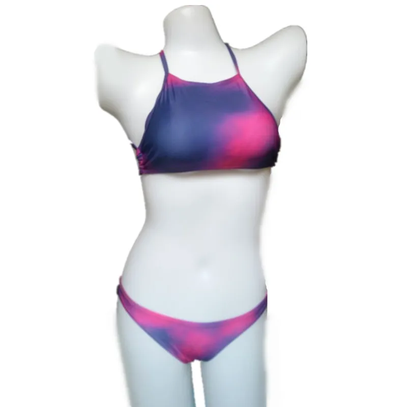 Sexy-vintage-High-neck-bikinis-set-swimwear-top-bottom-beachwear-swim-bathing-suit-Monokini-mujer-Tie (2)