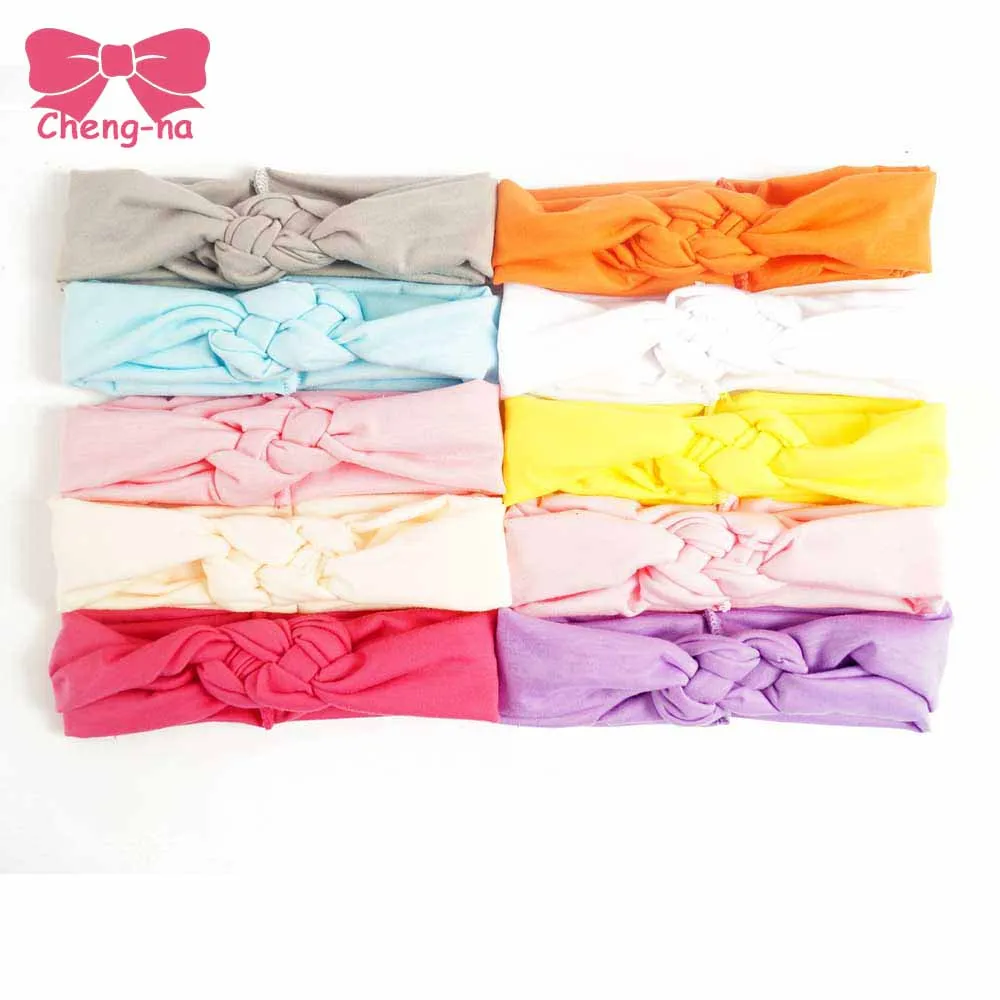

Newborn Soft Headband Bandana Scarf Girl Turban Comfortable Headwrap Infant Hair Weave Band kids Hair Accessories 10Pcs/lot
