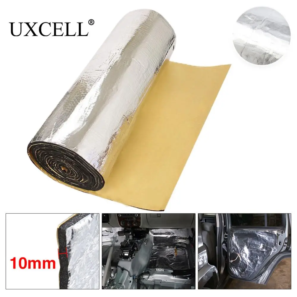 UXCELL10mm THick 60/100/200/300cm*100cm Auto Car Truck Firewall Heat