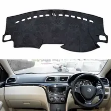Фланель Dashmats приборной панели крышки тире коврик в машину, на заказ, аксессуары для Suzuki ciaz