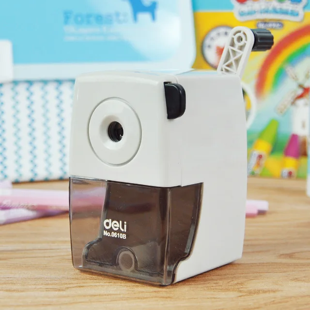 Deli Stationery Pencil Sharpener Office School Supplies Mechanical Deli Stationery Pencil Sharpener Office School Supplies Mechanical Hand Operated
