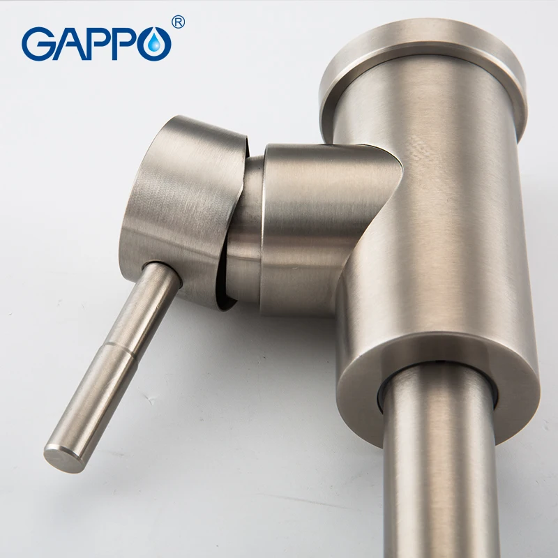 GAPPO 304 stainless steel Kitchen Faucet Single Handle Single Hole Mixers Sink Tap Kitchen Faucet Modern Hot and Cold Water taps GAPPO 304 stainless steel Kitchen Faucet Single Handle Single Hole Mixers Sink Tap Kitchen Faucet Modern Hot and Cold Water taps