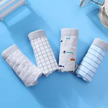 2 шт./лот; трусы для мальчиков; детские трусы-боксеры; хлопковые трусы-боксеры с рисунком; комплект с шортами для детей 2-12 лет