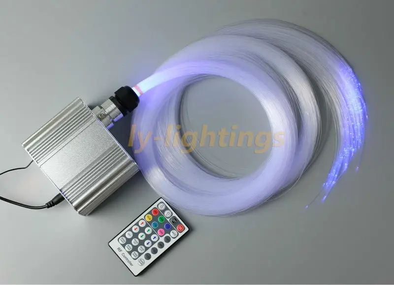DIY twinkle stars optic fiber lights optical fiber light pack RGBW led