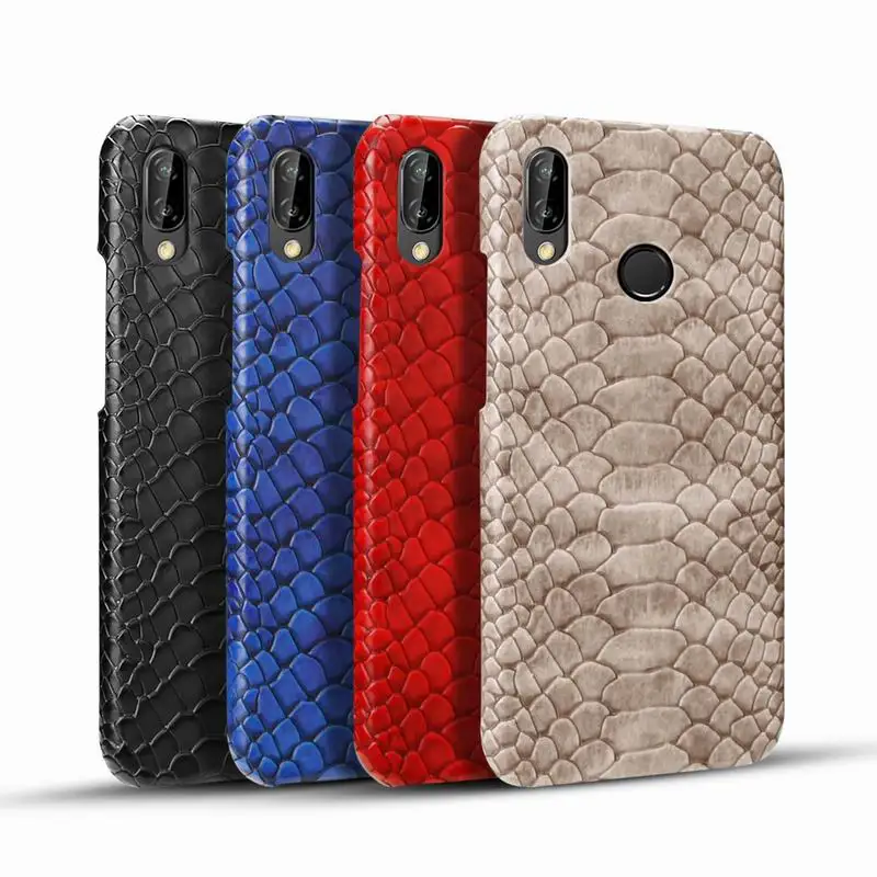 Fashion Crocodile Snake Leather Back Cover For Huawei P30 Pro Lite P20 Mate 30 Case 20 Protective Phone Mate20 RS | Мобильные