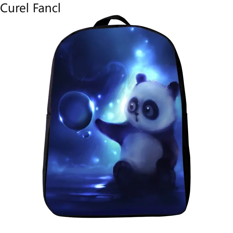 ##BUY Fashion Arrivals Oxford 12 Inches Printing Animal Panda Kindergarten Backpack Small Baby School Bags Mini Infantile Schoolbag