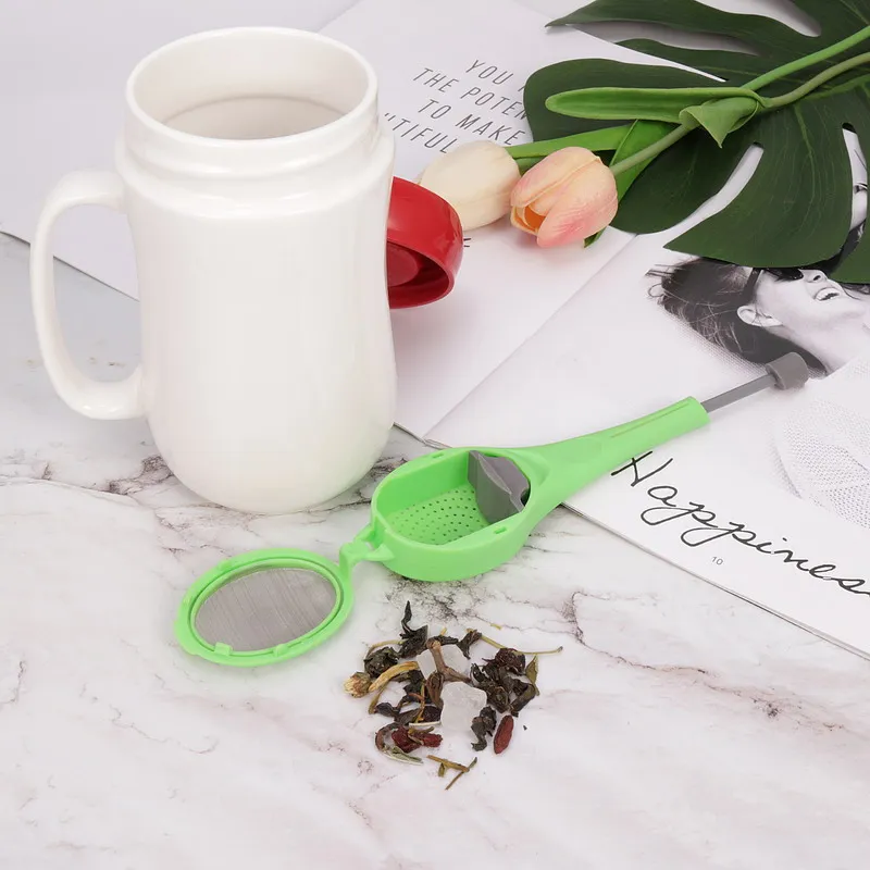 Ситечко для заварки чая CARRYWON встроенный плунжерный Чайный фильтр здоровый интенсивный многоразовый гаджет пресс пластиковый чайный пакет