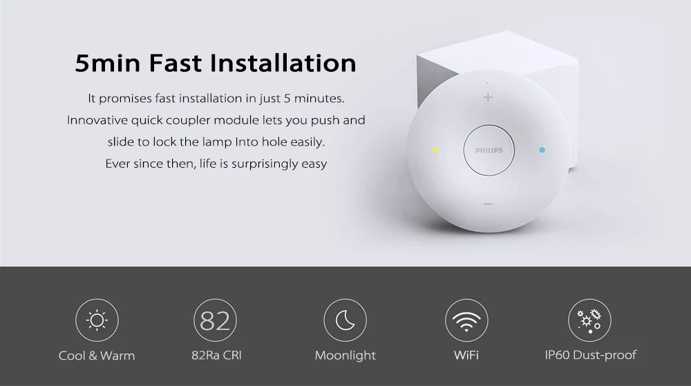 Xiaomi потолочные светильники Philips светодиодный потолочный светильник приложение для предотвращения пыли беспроводное затемнение AC 100-240 В приложение дистанционное управление