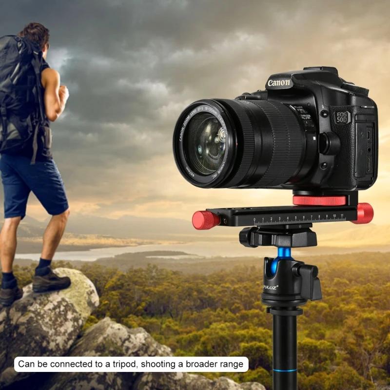 PULUZ Macro Focando Rail Slider Close-up Tiro