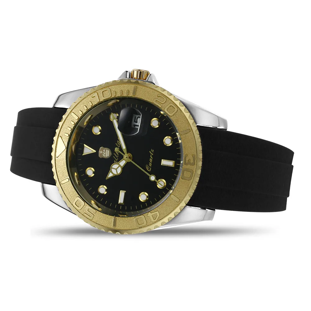 Мужские часы Wealthstar бренд GMT daytona мужские роли Авто Дата кварцевые мастер спортивные часы Чехол 40 мм только для мужчин женщин relogio - Цвет: 8