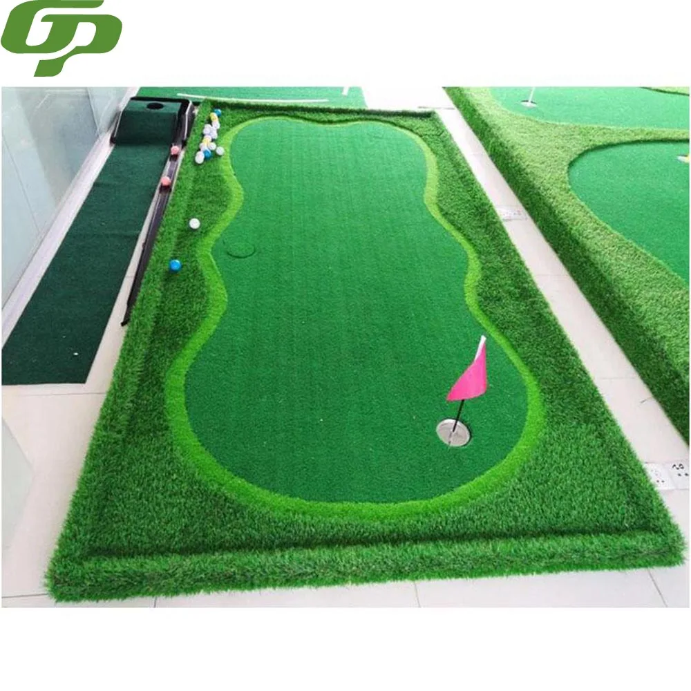 

Golf Green 3M*1M Practice Golf Putting Green Professional Long Challenging Putter Indoor/outdoor Training Mat Equipment Aids