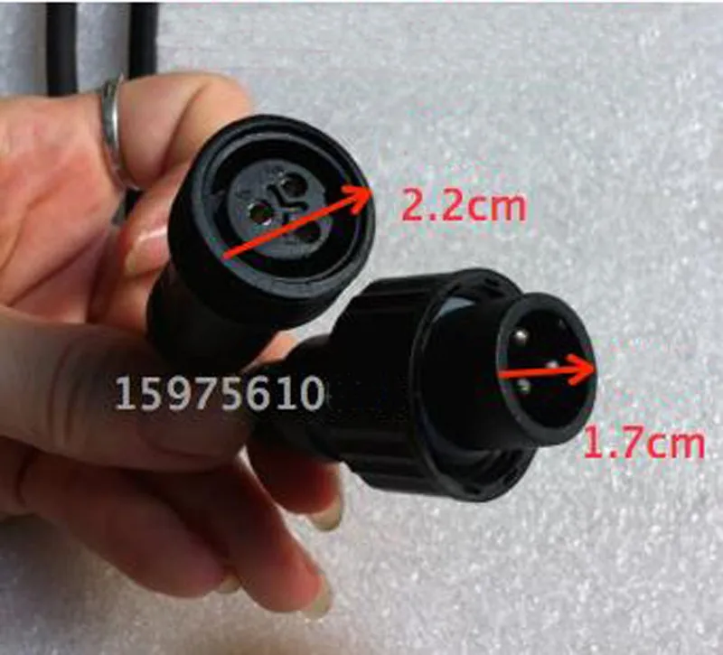 54pcs 3W led par extension cable06