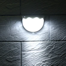 Солнечный Мощность 6 светодиодный s лампы для мотоциклов заряжает в течение дня уличные светодиодные лампы забор настенный светильник водонепроница