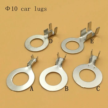 

10.2 Round Terminal Crimping Terminal M10 Tab Copper Opening Nose End DJ431-10B/C/D/E