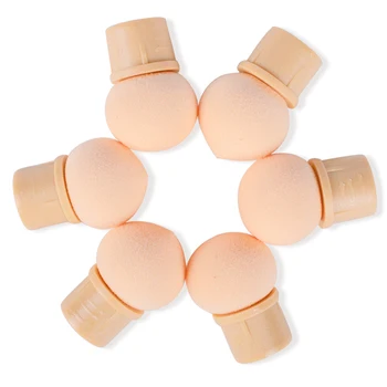 

5PCS/Set Reusable Double Gradient Nail Art Decor Brush Blooming Printing UV Gel Nail Art Pen Brush Replaceable Sponge Heads