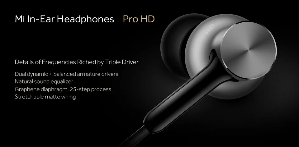 Xiao mi гибридные Наушники | Xiao mi Hybrid Pro HD | Xiao mi Hybrid 2 Наушники mi In-Ear Наушники с mi crophone для мобильных телефонов D5