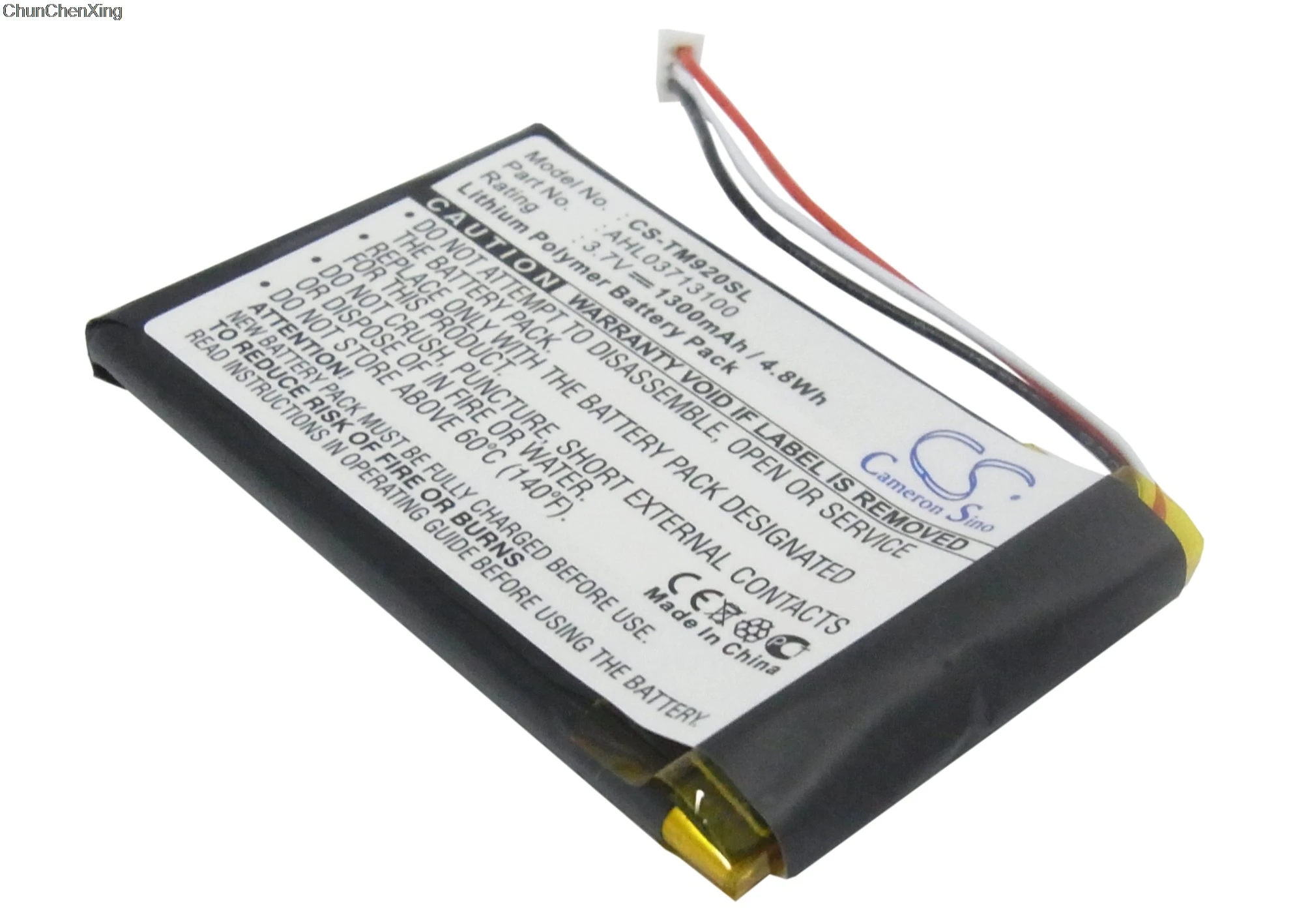 Аккумулятор Cameron Sino 1300 мАч AHL03713100 для TomTom 340S LIVE XL Go 920 920T XL330 One 340|Цифровые