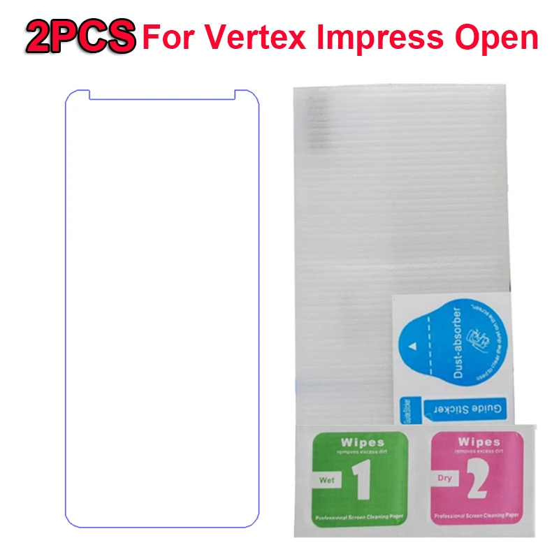 2 шт. для Vertex Impress открытое стекло Защитная пленка экрана 9H премиум класса