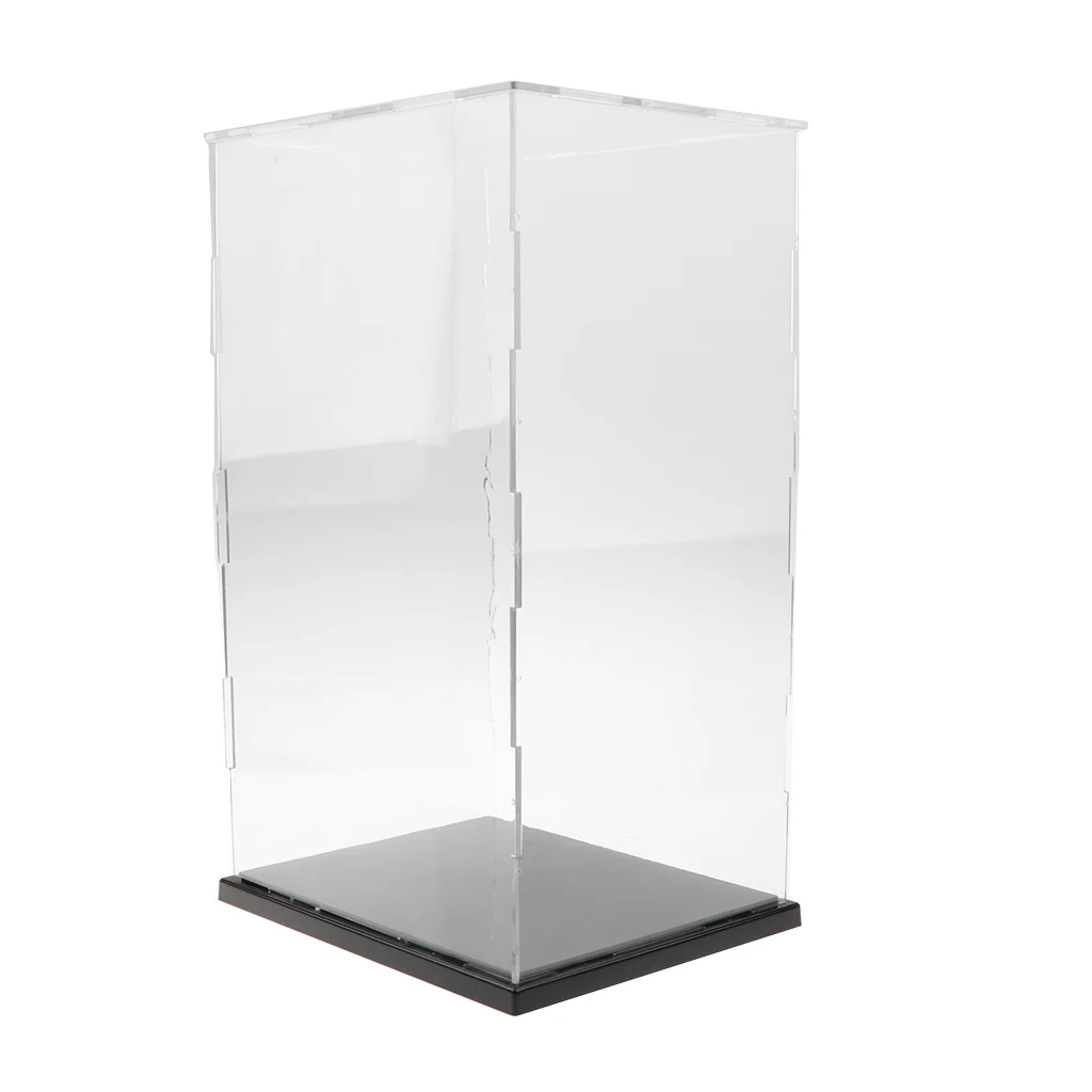 19x15x31 cm Acrylic & Plastic Figures Model Transparent Display Show Case Small Acrylic Box Doll Machine Collection Display Box