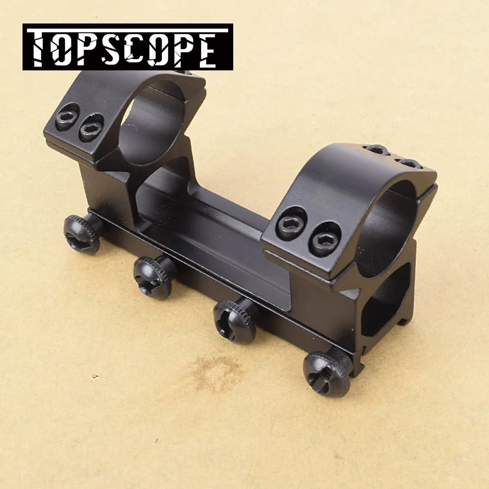 25 4 1inch One Piece Double Ring High Profile Scope Mount Weaver 