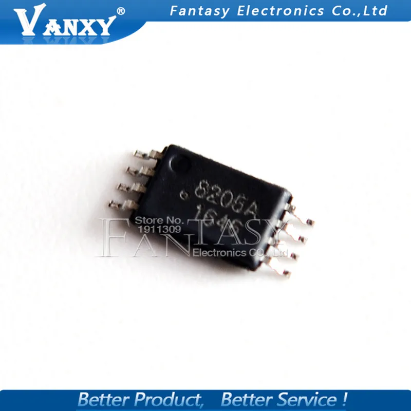 10 шт. FS8205A TSSOP8 FS8205 CEG8205A CEG8205 TSSOP 8205 8205A Новый и оригинальный| |