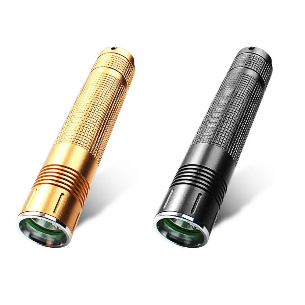 

LED UV 365nm Flashlight with Adjustable Focus for Counterfeit Detection Document Verification LED Fluorescer Mask Money 18650