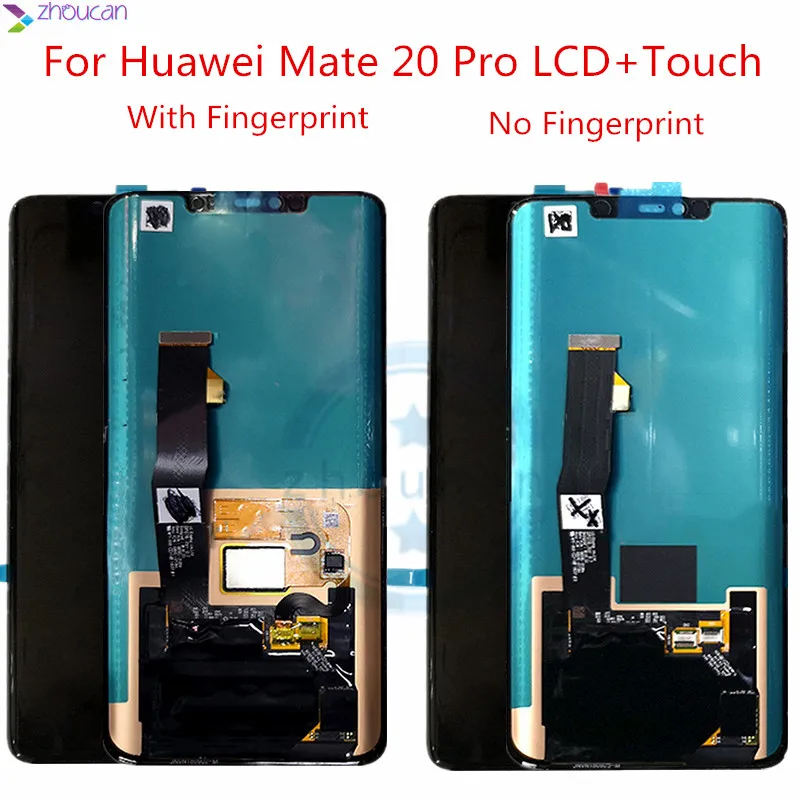 

6.39 inch Original LCD For Huawei mate 20 Pro LCD Display Touch Screen Digitizer Assembly Replacement with fingerprint