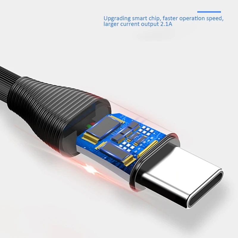 ToTu سريع شحن الهاتف المحمول كابل لسامسونج S10 زائد A70 A40 A50 USB نوع C كابل الشاحن ل Xiaomi Redmi ملاحظة 7 كابل